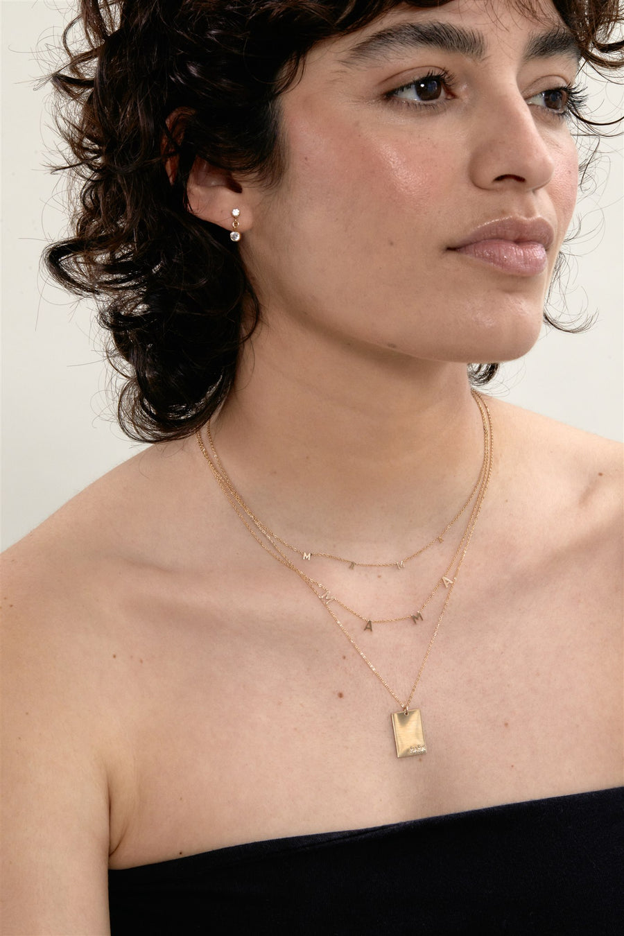 Goldie "MAMA" Necklace