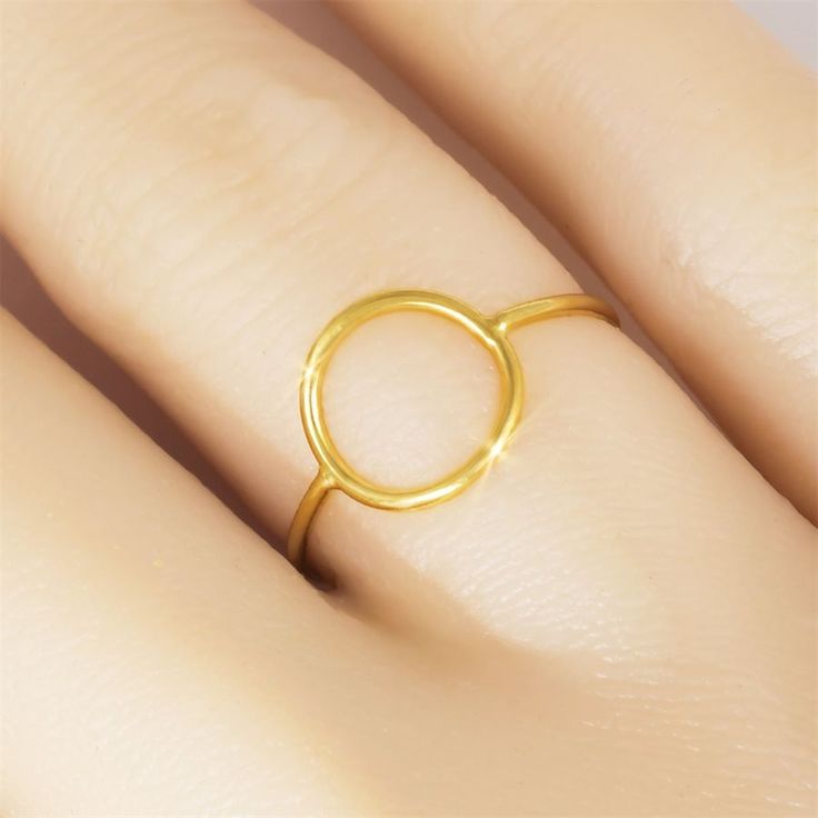 Open Circle Ring