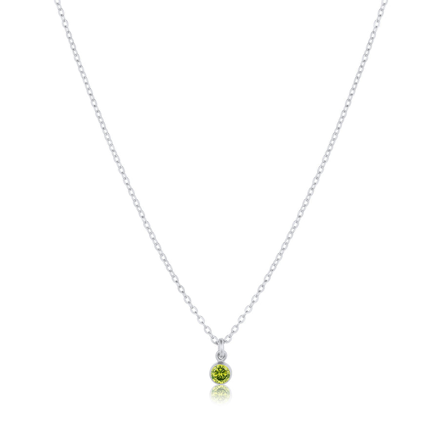 Birthstone Charm Necklace