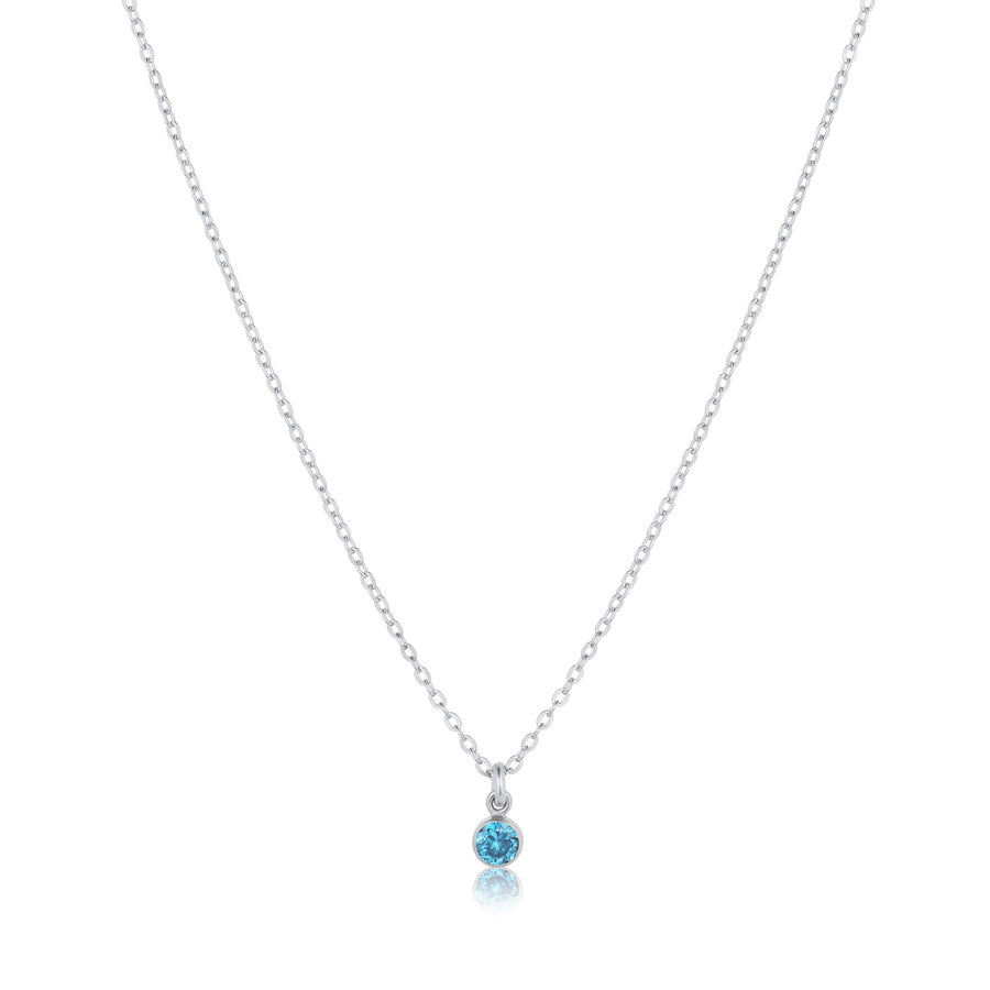 Birthstone Charm Necklace