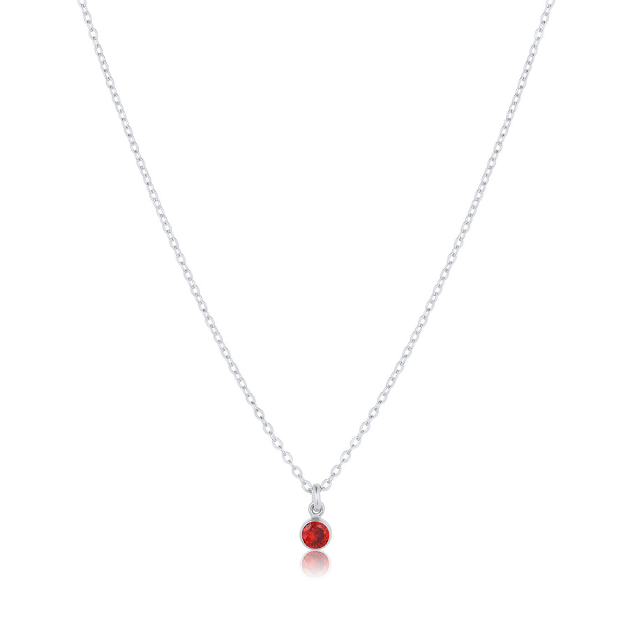 Birthstone Charm Necklace