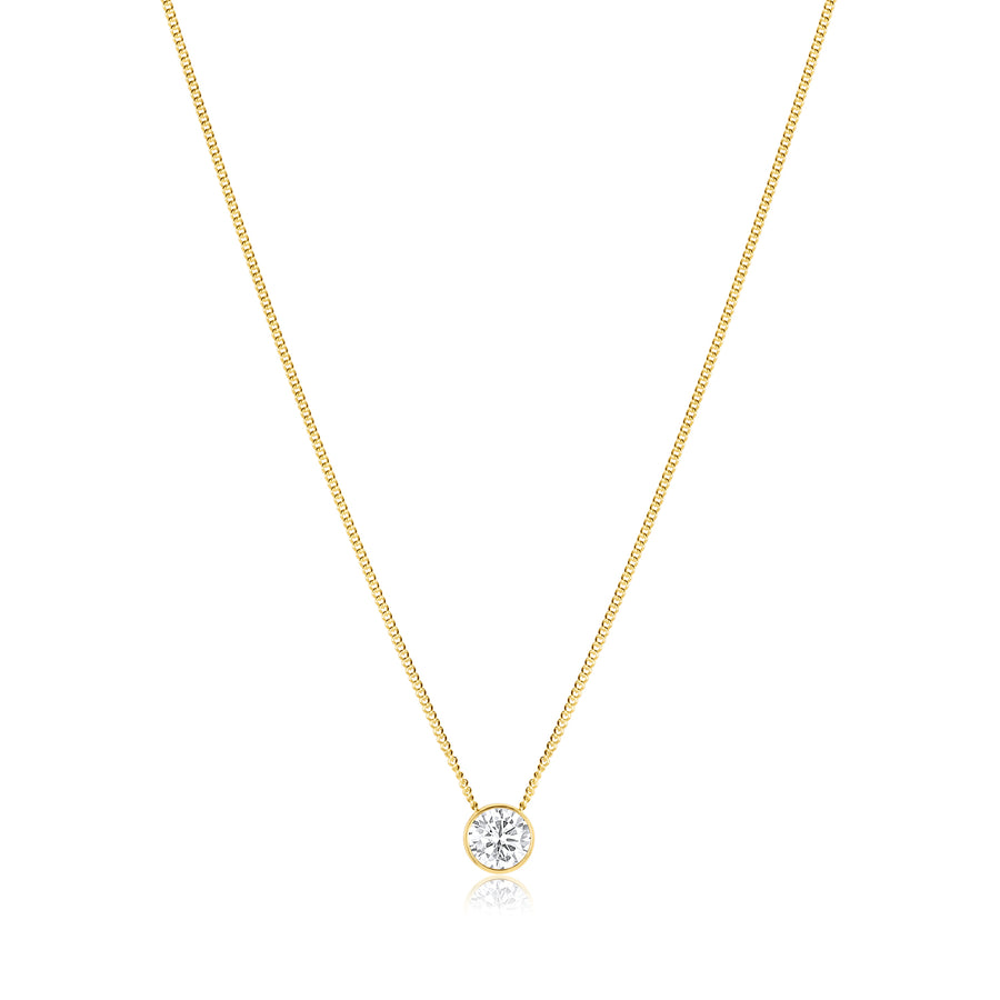 Birthstone Pendant Necklace