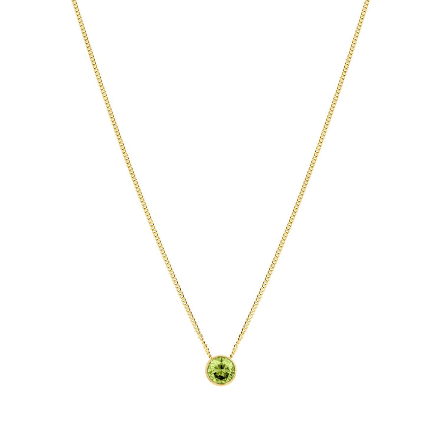 Birthstone Pendant Necklace