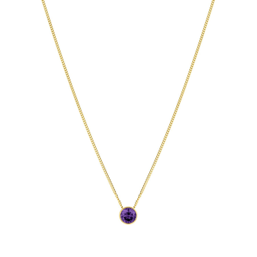 Birthstone Pendant Necklace