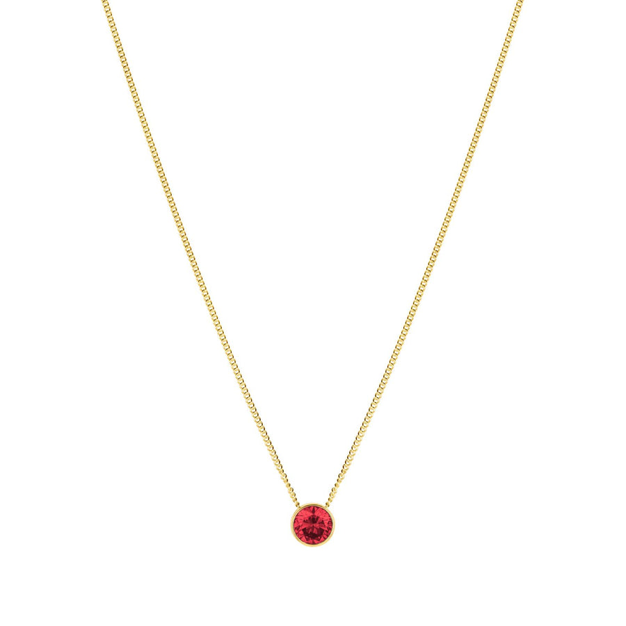 Birthstone Pendant Necklace