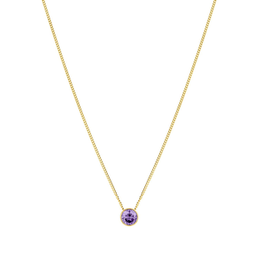 Birthstone Pendant Necklace