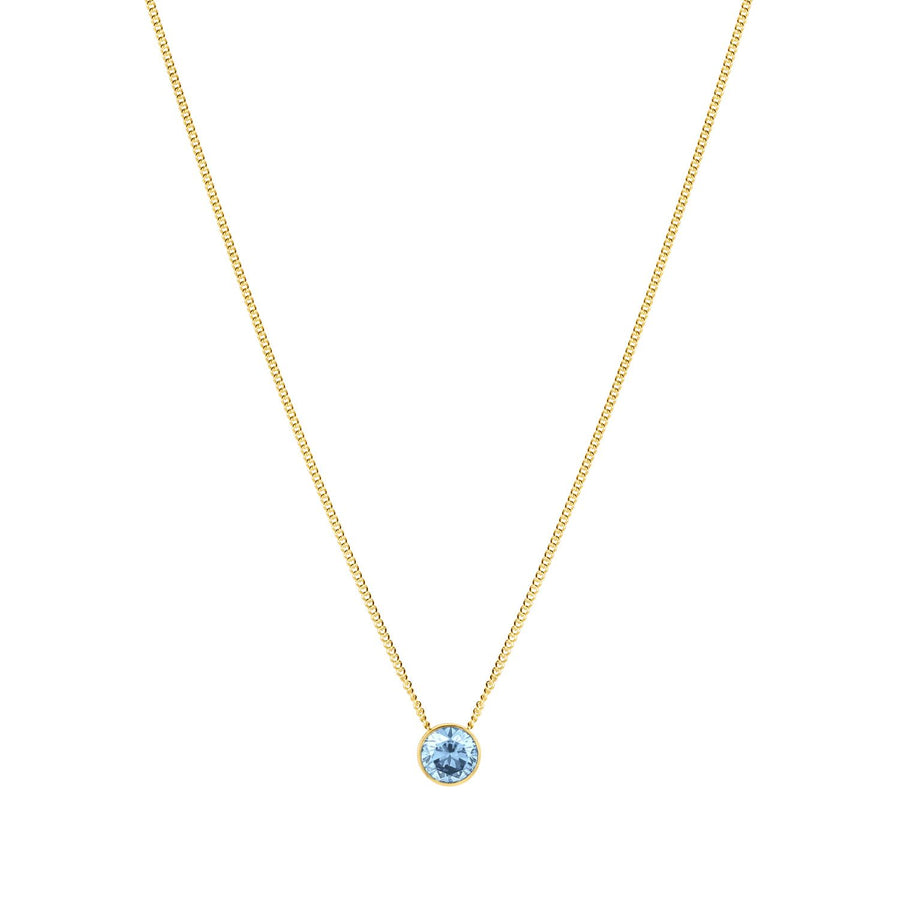 Birthstone Pendant Necklace