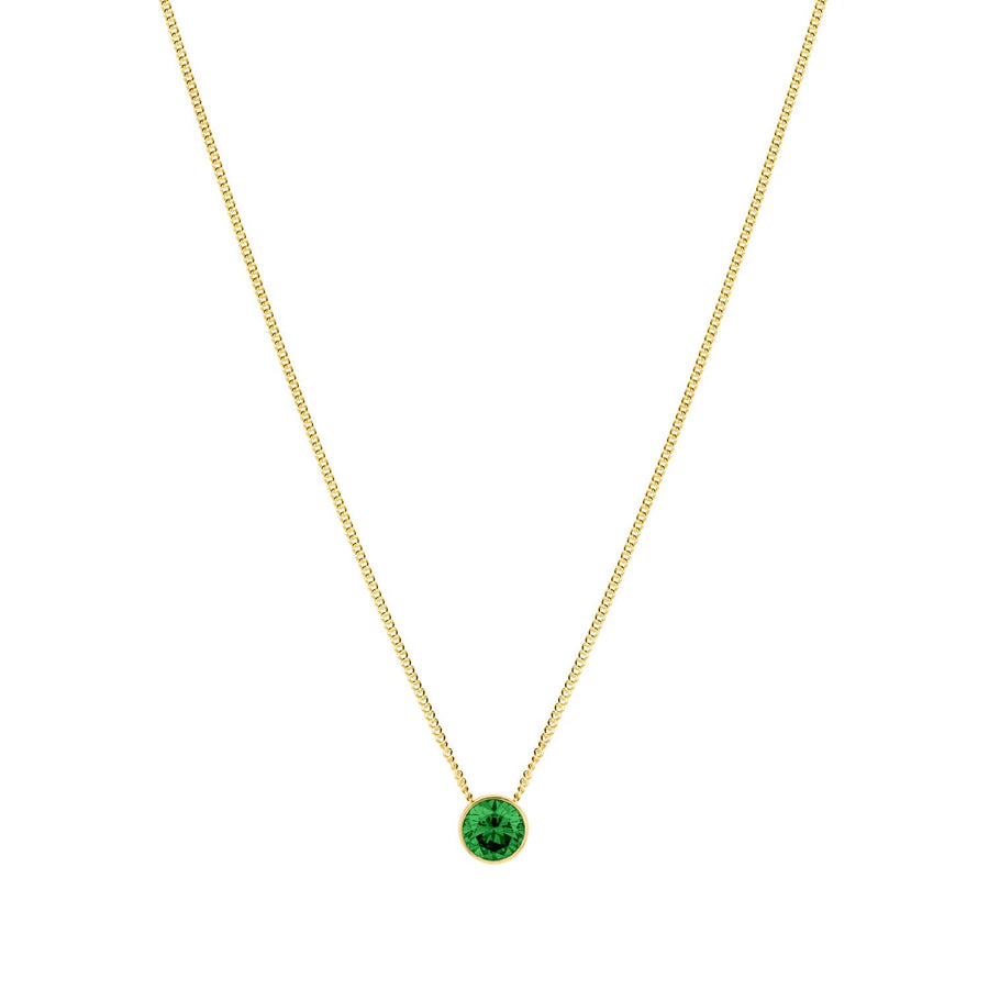 Birthstone Pendant Necklace