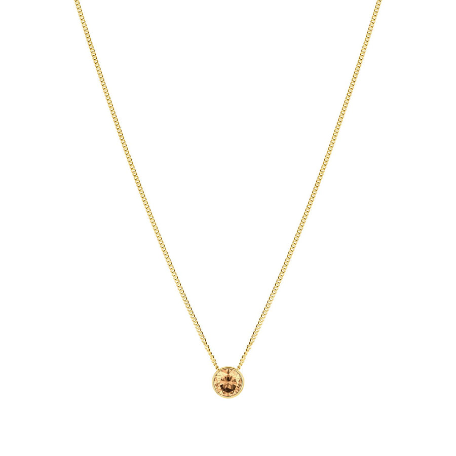 Birthstone Pendant Necklace