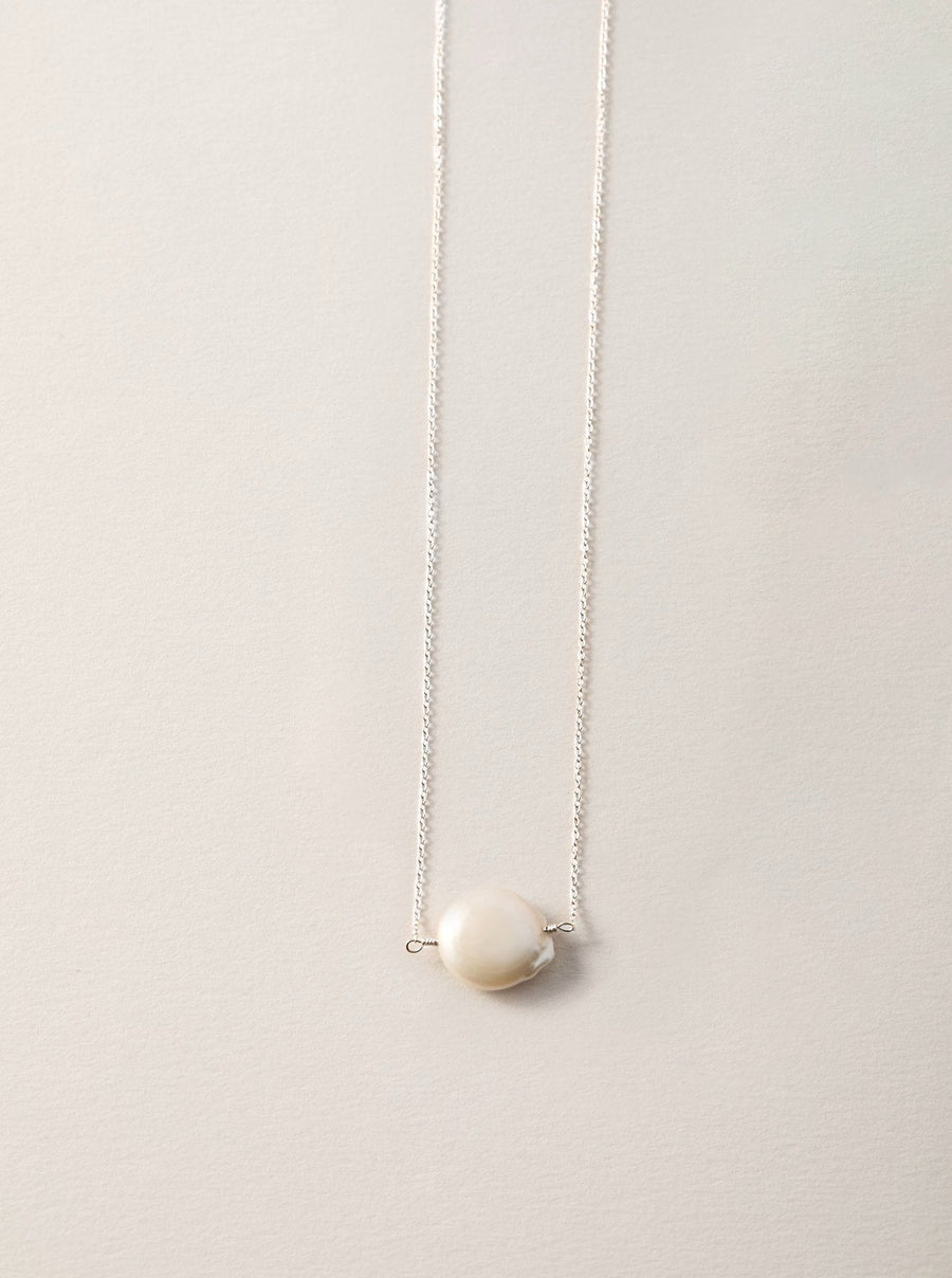 Coin Pearl Necklace