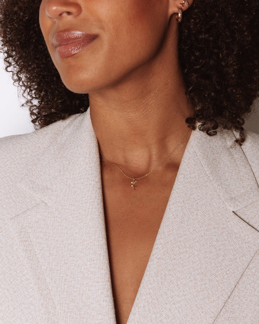 Daisy Charm Necklace