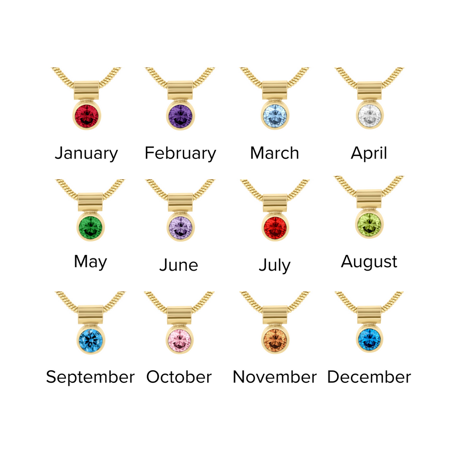Ellie Birthstone Necklace