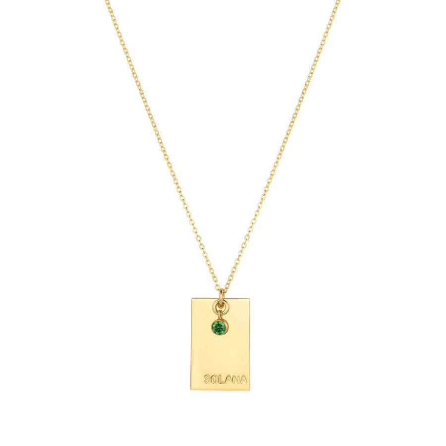 Goldie Birthstone Necklace