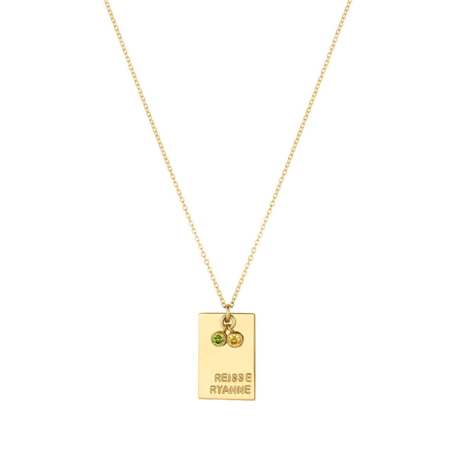 Goldie Birthstone Necklace