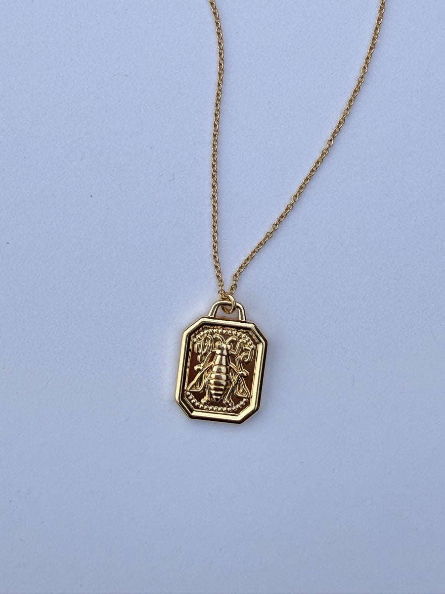 Bee Pendant Necklace