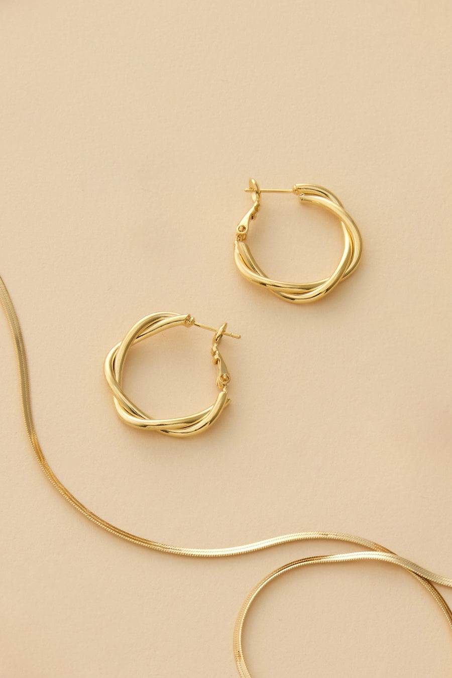 The First Layer - Lainey Hoops