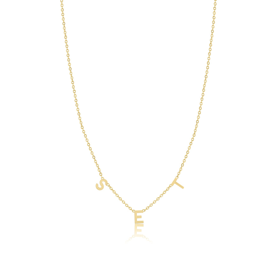 Personalized Cheyenne Necklace - Letters