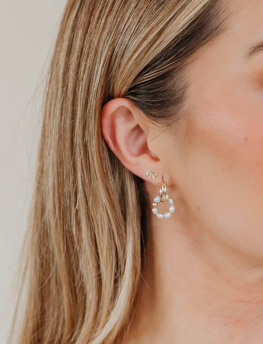 Lindsay x Set & Stones - Sage Studs