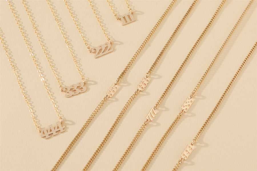 Angel Numbers Necklace