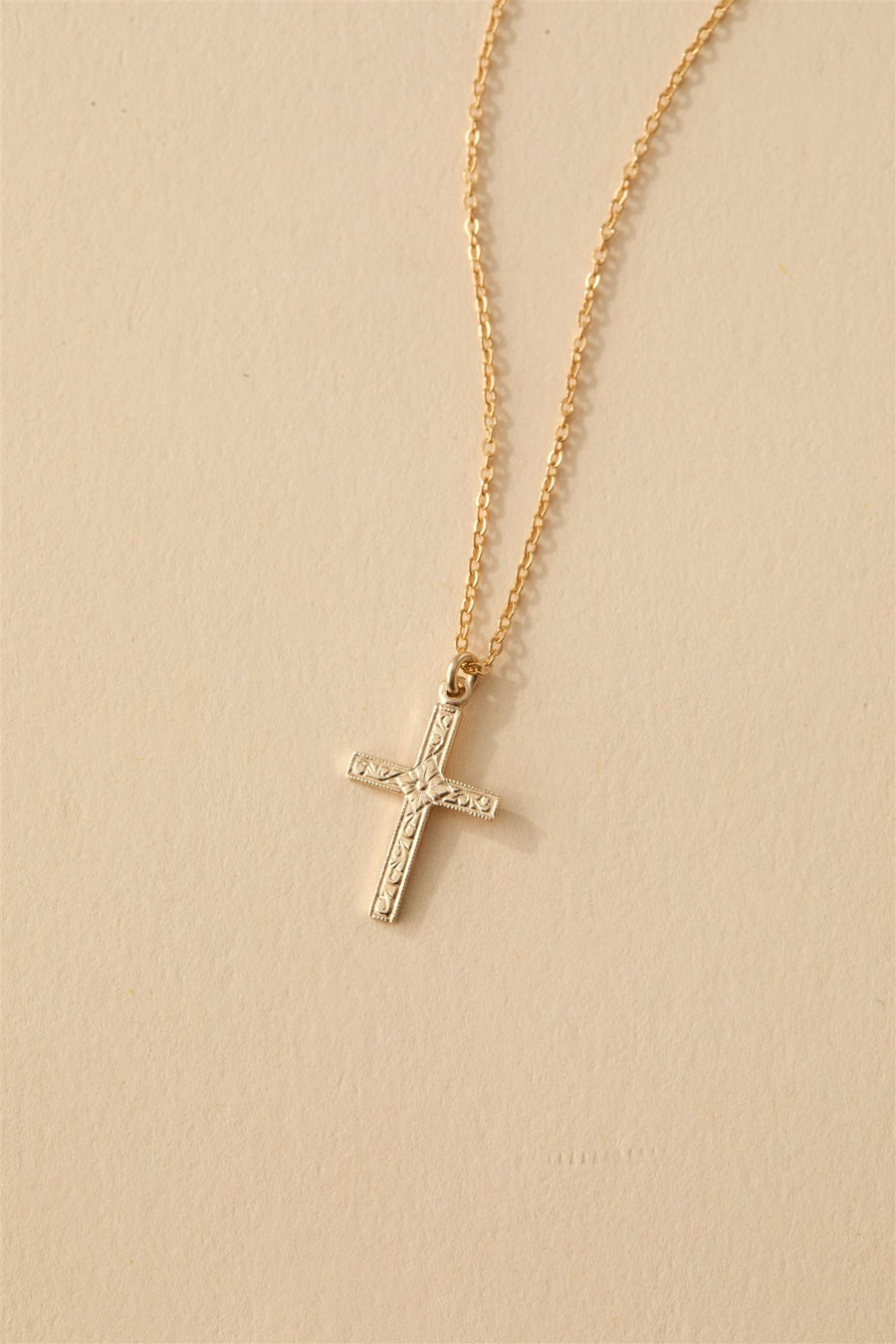 Levi Cross Necklace