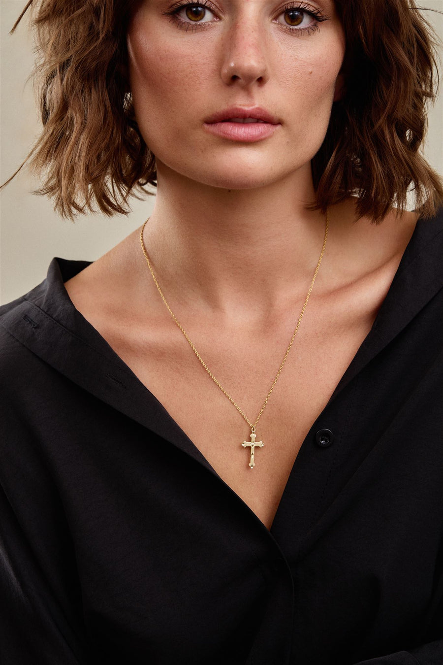 Julian Cross Necklace