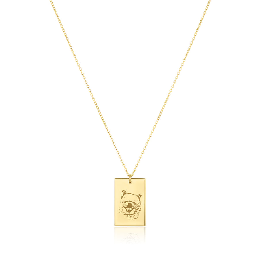 Pet Portrait Necklace