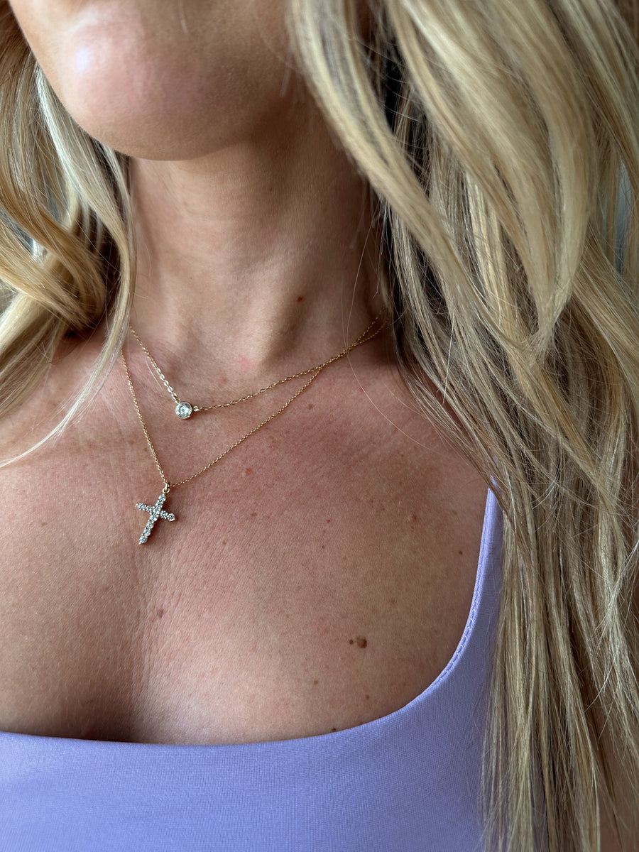 Asher Cross Necklace
