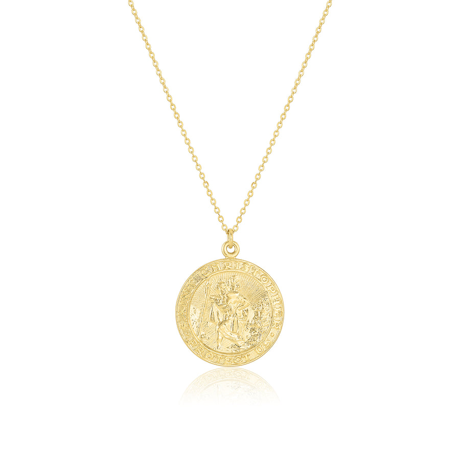 Mens St. Christopher Necklace – Love Tokens Jewelry